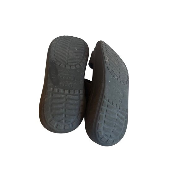 Crocs Unisex Classic All-Terrain Wedge Sandal Slide M6/W8 Black - Picture 5 of 6